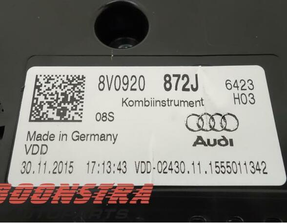 Drehzahlmesser Audi A3 Sportback 8V 8V0920872J P14451225