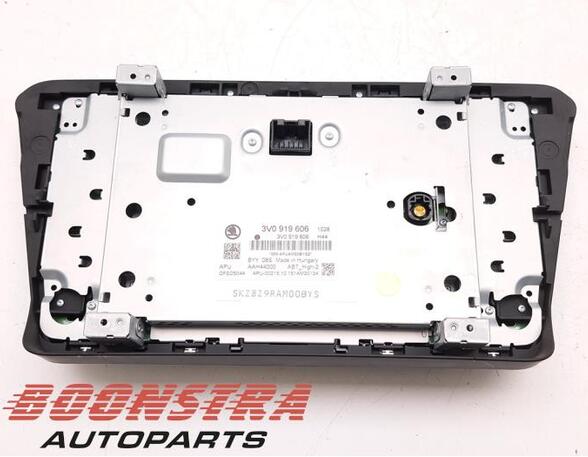 P20712548 Monitor Navigationssystem SKODA Superb III Kombi (3V) 3V0919606