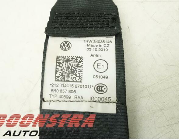 Safety Belts VW Polo (6C1, 6R1)