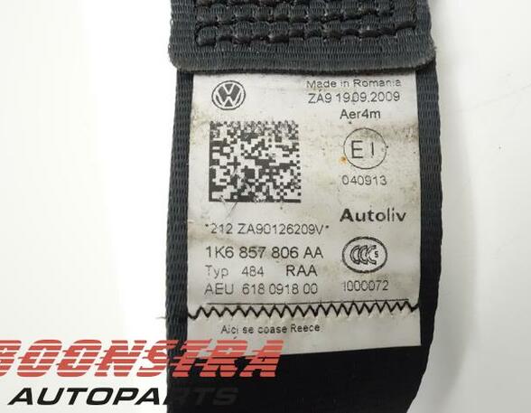 Safety Belts VW Golf VI (5K1)