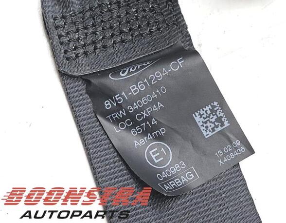 Safety Belts FORD Fiesta VI (CB1, CCN)