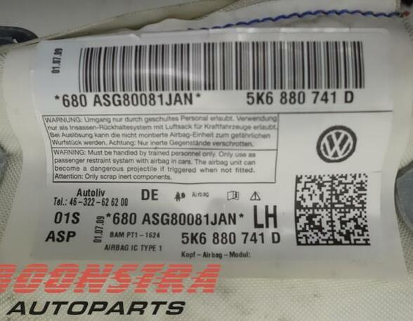 Roof Airbag VW Golf VI (5K1)