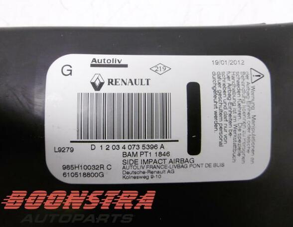 P9873120 Airbag Sitz RENAULT Megane III Grandtour (Z) 985H10032R