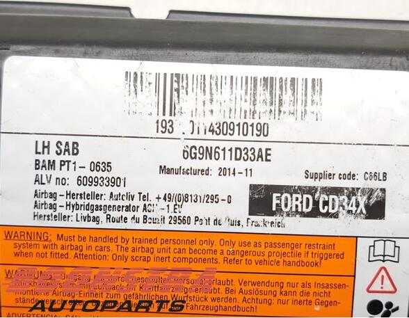 Side Airbag FORD GALAXY (WA6), FORD S-MAX (WA6)