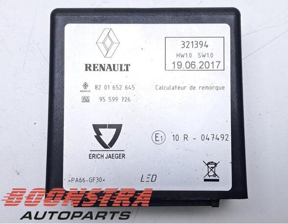 Control unit for trailer coupling RENAULT KADJAR (HA_, HL_)