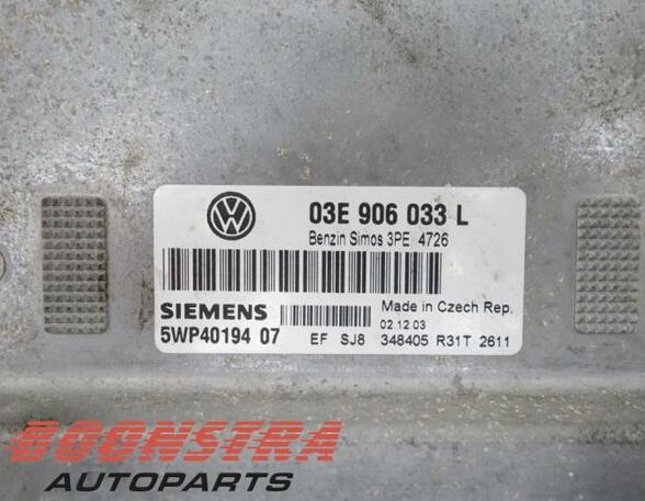 Engine Management Control Unit VW Polo (9N)