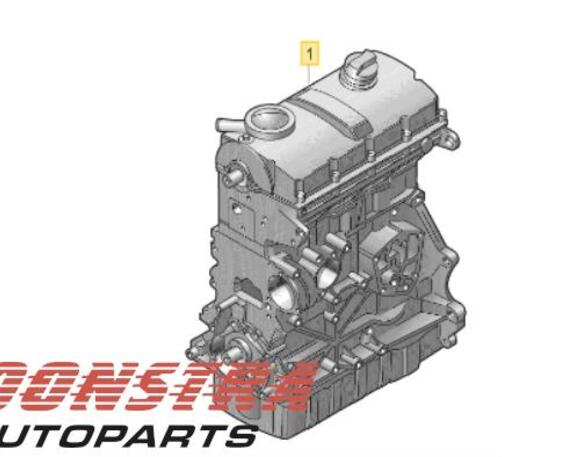 Motor kaal AUDI A5 Sportback (8TA), AUDI A4 Avant (8K5, B8)