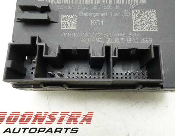 Central Locking System VW PASSAT B8 Variant (3G5, CB5)