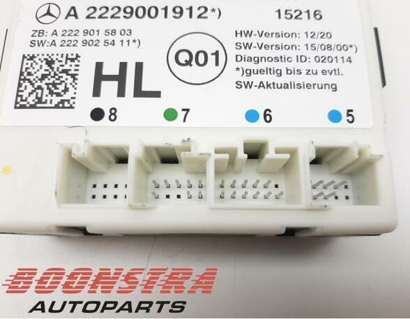 Central Locking System MERCEDES-BENZ C-Klasse (W205)