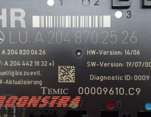 Centrale vergrendeling MERCEDES-BENZ C-Klasse (W204)