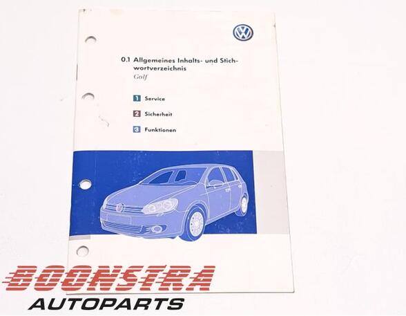 Handleiding VW Golf VI (5K1)