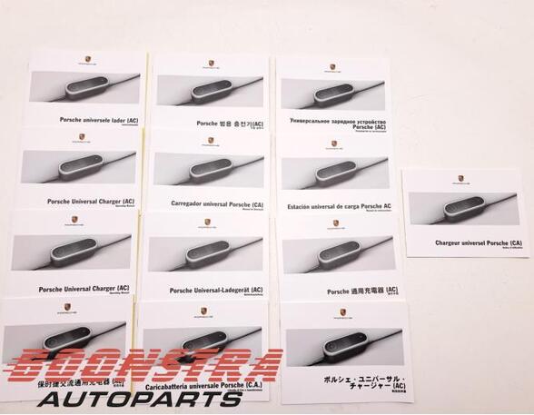 Operation manual PORSCHE CAYENNE (9YA), PORSCHE CAYENNE Coupe (9YB), OPEL ASTRA G Estate (T98)