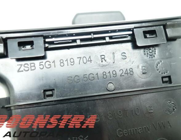 Dashboard ventilatierooster VW Golf VII (5G1, BE1, BE2, BQ1)