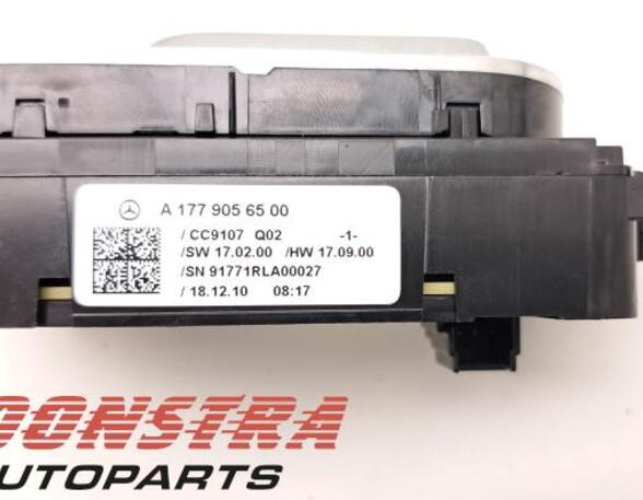 Switch for sead adjustment MERCEDES-BENZ A-CLASS (W177)