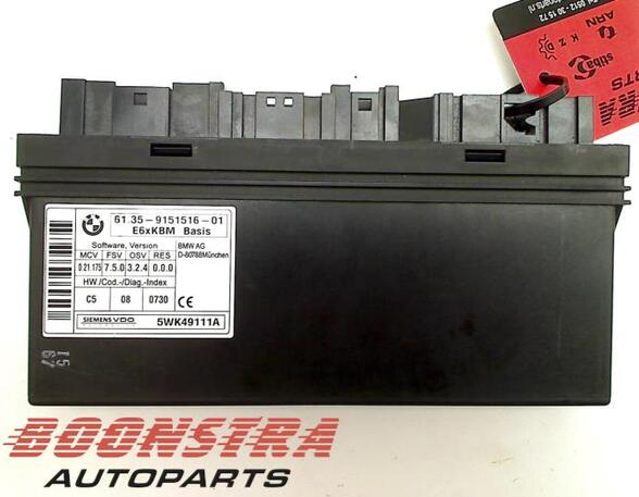 Control unit central electric (BCM) BMW 5 (E60)