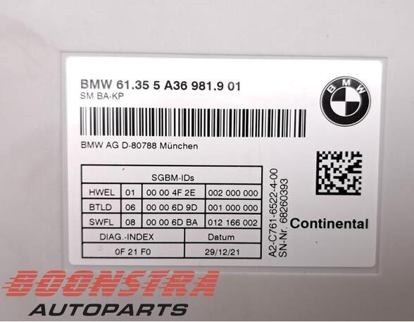 Control unit for seat BMW 3 (G20, G80)