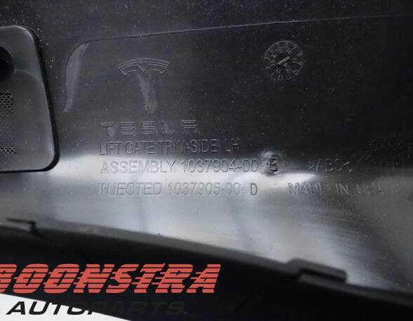 Closing plate TESLA MODEL X (5YJX)