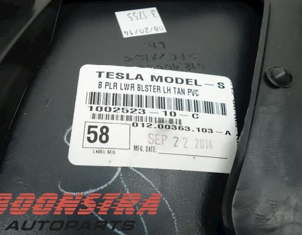 Closing plate TESLA MODEL S (5YJS)