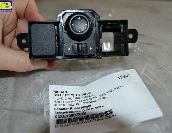 Mirror adjuster switch NISSAN Note (E12)