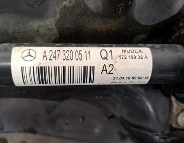 Front asdrager MERCEDES-BENZ CLA (C118), MERCEDES-BENZ A-CLASS (W177)