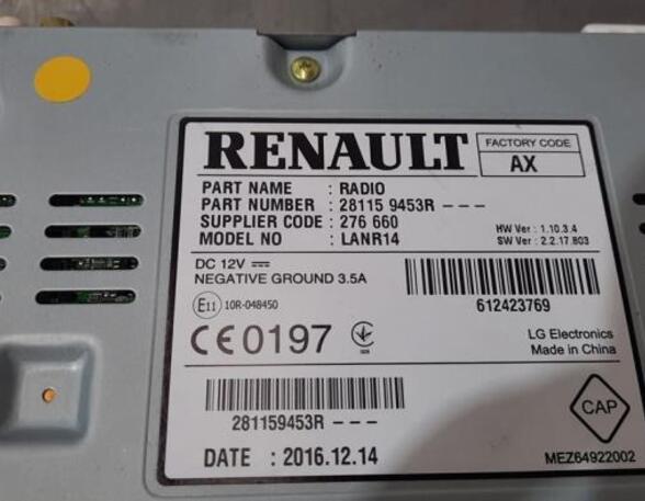 Audio Amplifier RENAULT TALISMAN (LP_)