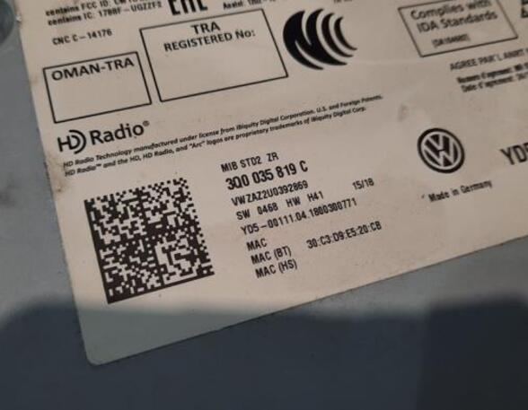 Audio-Versterker VW POLO (AW1, BZ1)