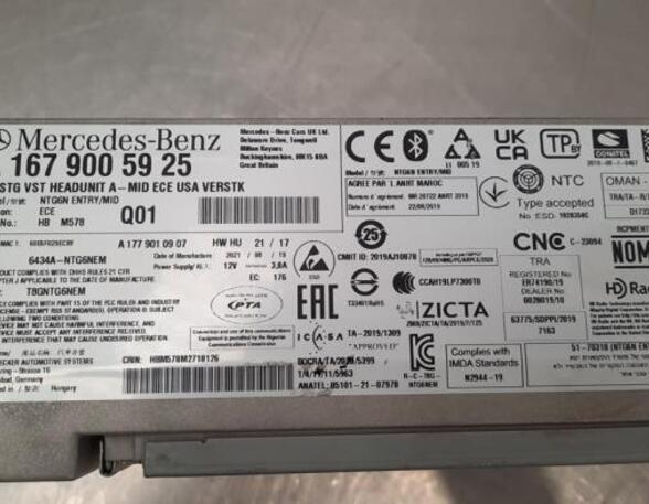 Radio Modul von einem Mercedes A-Klasse