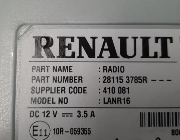 Radio Modul von einem Renault Scenic