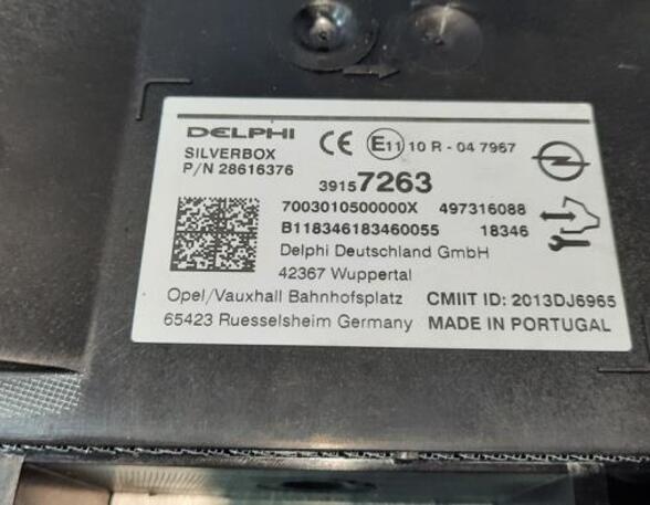 Audio Amplifier OPEL ASTRA K (B16), OPEL ASTRA K Sports Tourer (B16)