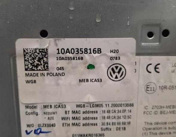 Audio-Versterker VW ID.4 (E21), VW ID.5 (E39)