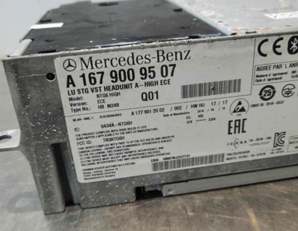 Audio Amplifier MERCEDES-BENZ A-CLASS (W177), MERCEDES-BENZ A-CLASS Saloon (V177)