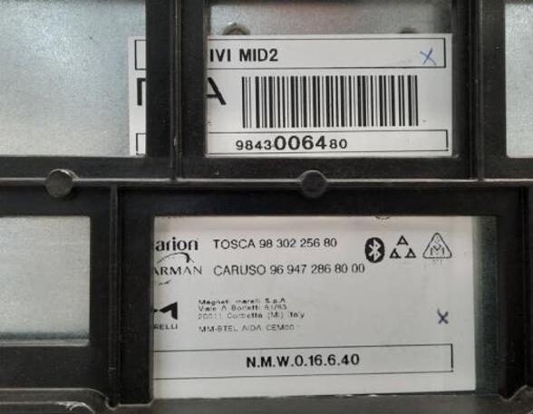 Audio Amplifier PEUGEOT 308 II (LB_, LP_, LW_, LH_, L3_)