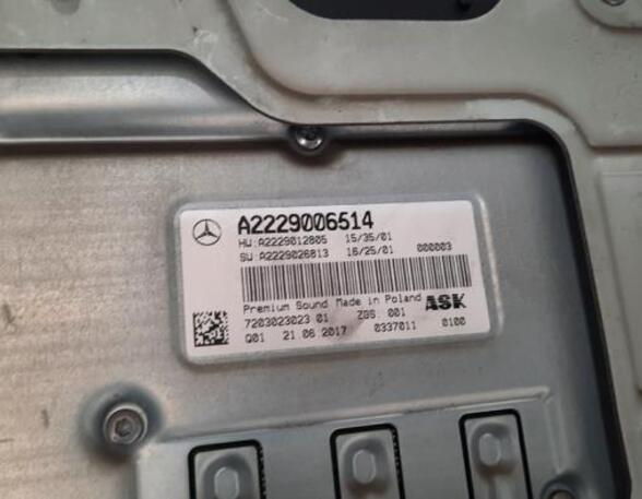 Audio-Verstärker Mercedes-Benz C-Klasse W205 A2229006514 P15368945