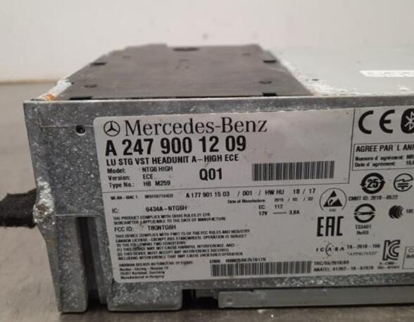 Audio Amplifier MERCEDES-BENZ CLA (C118)