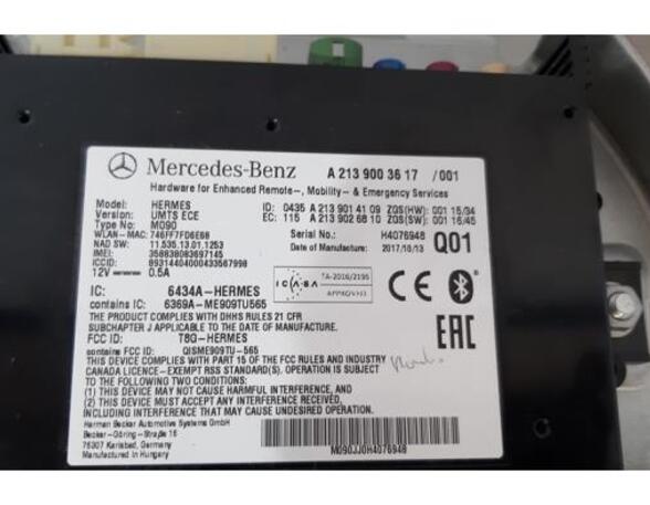 Audio Amplifier MERCEDES-BENZ A-CLASS (W176)