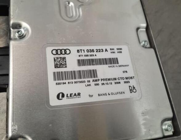 Audio Amplifier AUDI A4 Avant (8K5, B8)