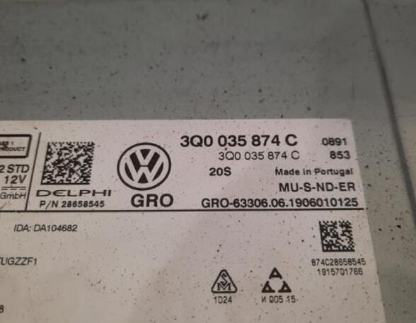 Audio-Verstärker VW T-Roc A11 3Q0035874C P21348966