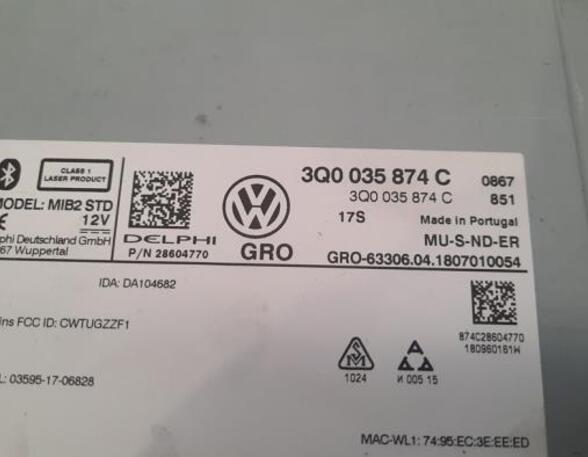 
Audio-Verstärker VW Golf VII 5G 3Q0035874C P20983405
