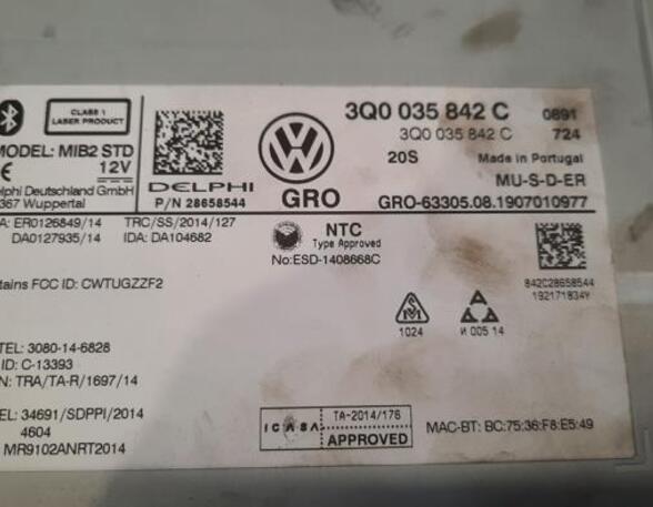 Audio-Versterker VW POLO (AW1, BZ1)