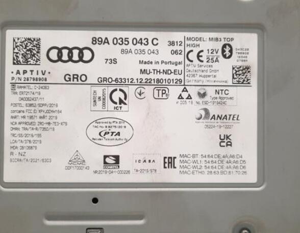 Audio Amplifier AUDI Q4 SUV (F4B)