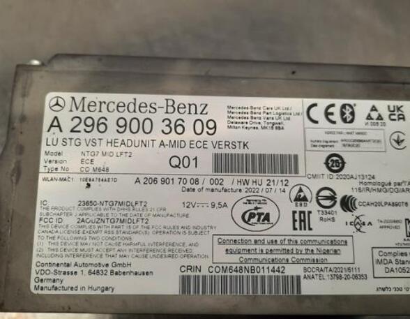 Audio-Versterker MERCEDES-BENZ C-CLASS T-MODEL (S206)