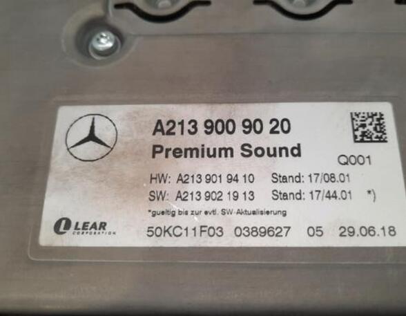 Audio Amplifier MERCEDES-BENZ C-CLASS T-Model (S205), MERCEDES-BENZ C-CLASS (W205)