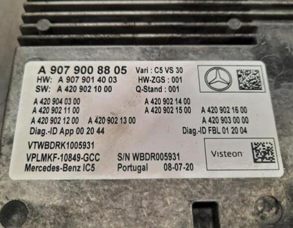 Audio Amplifier MERCEDES-BENZ SPRINTER 3,5-t Van (B907, B910)