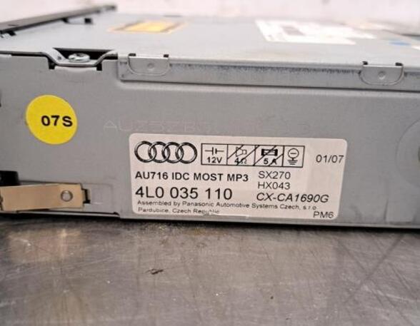 CD-Radio AUDI Q7 (4LB), AUDI Q7 Van (4LB)