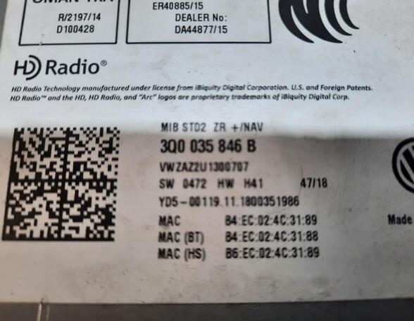 Radio VW POLO (AW1, BZ1)