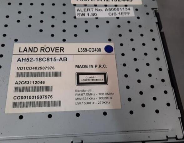 Radio LAND ROVER FREELANDER 2 (L359)