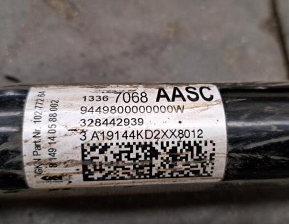 Drive Shaft OPEL ASTRA K (B16)