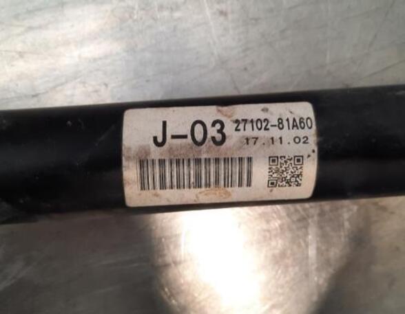 Cardan Shaft (drive Shaft) SUZUKI JIMNY Closed Off-Road Vehicle (SN)