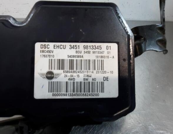 Abs Hydraulic Unit MINI MINI PACEMAN (R61)