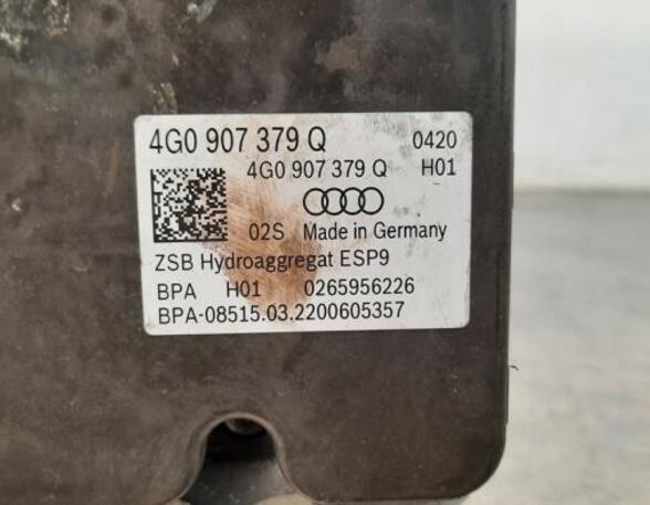 Abs Hydraulic Unit AUDI A6 Avant (4G5, 4GD, C7), AUDI A7 Sportback (4GA, 4GF)